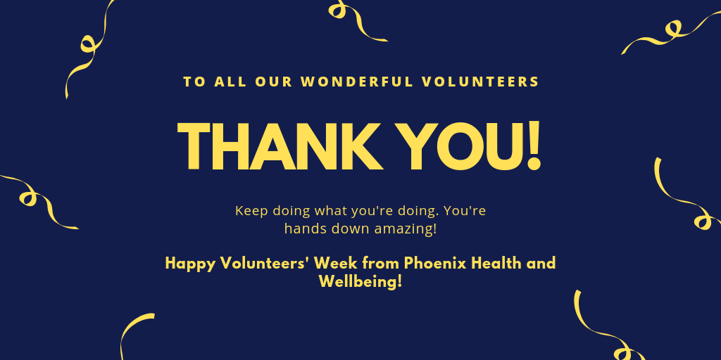 Thank You! (Volunteers’ Week)