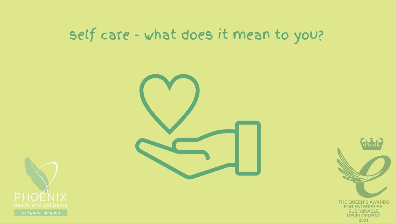 Self-care What Does It Mean To You?